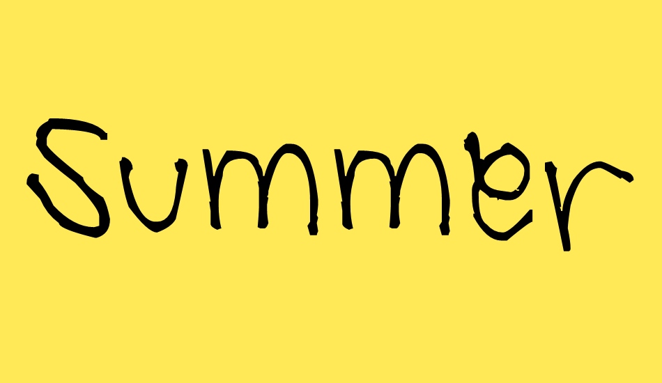 summer-handwriting font big