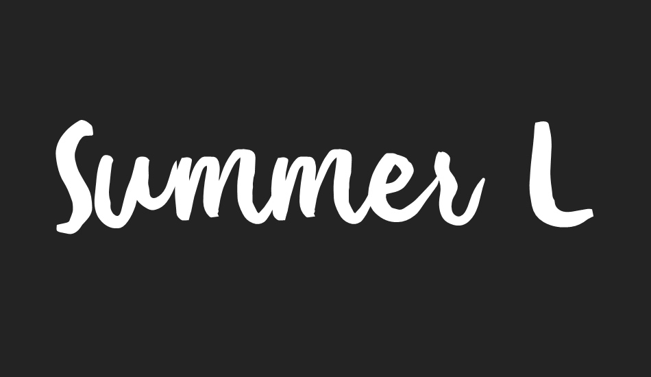 summer-love font big
