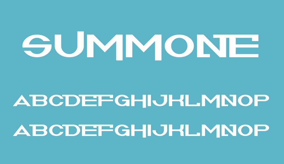 summoners font