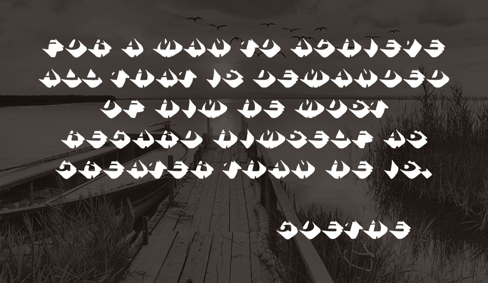 sumo font text