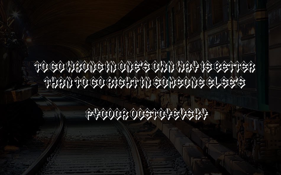 Sundang font text