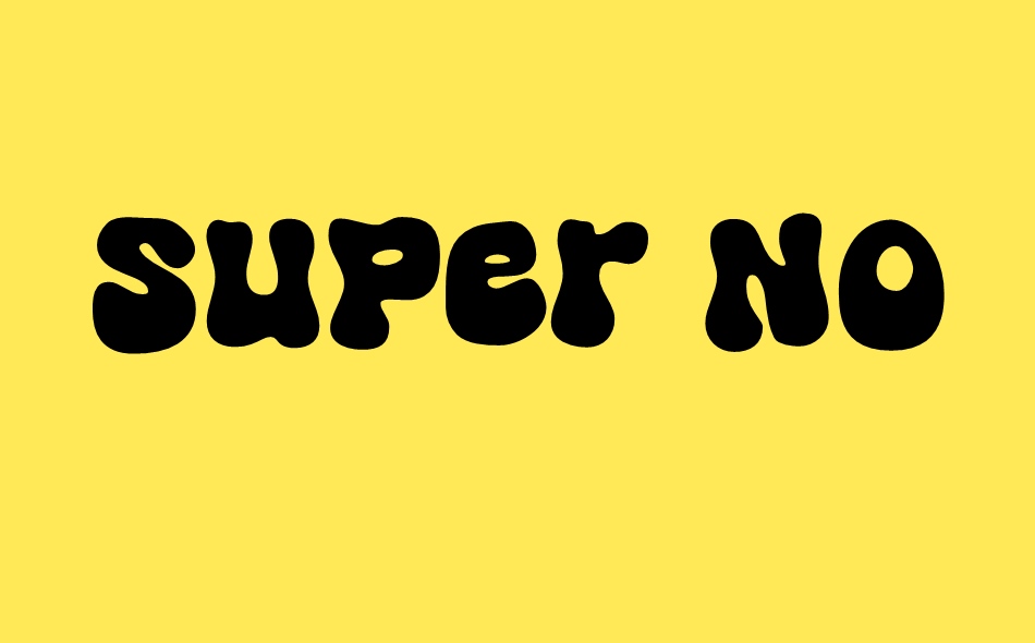 Super Nought font big