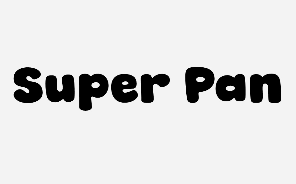 Super Pandora font big