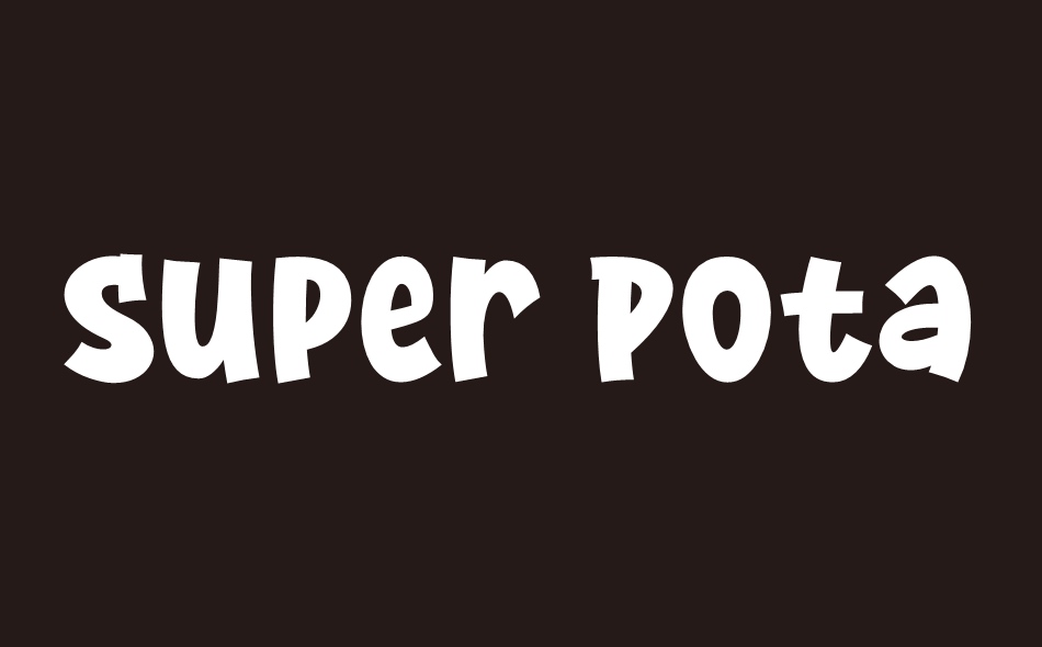 Super Potato font big