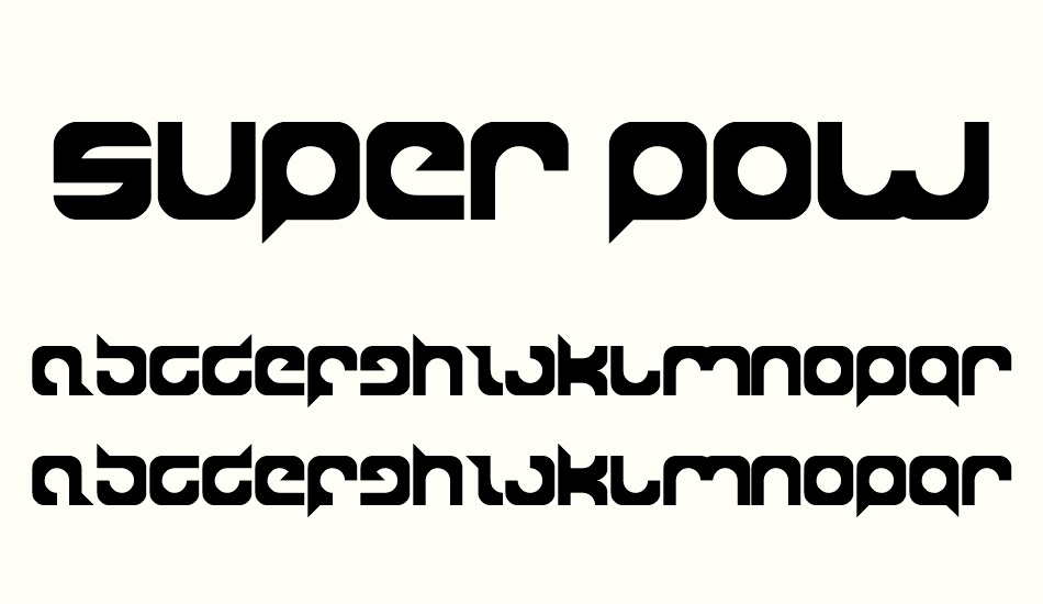 super-power font