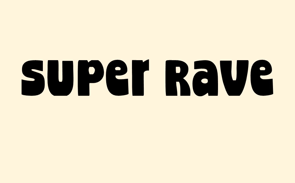 Super Raven font big