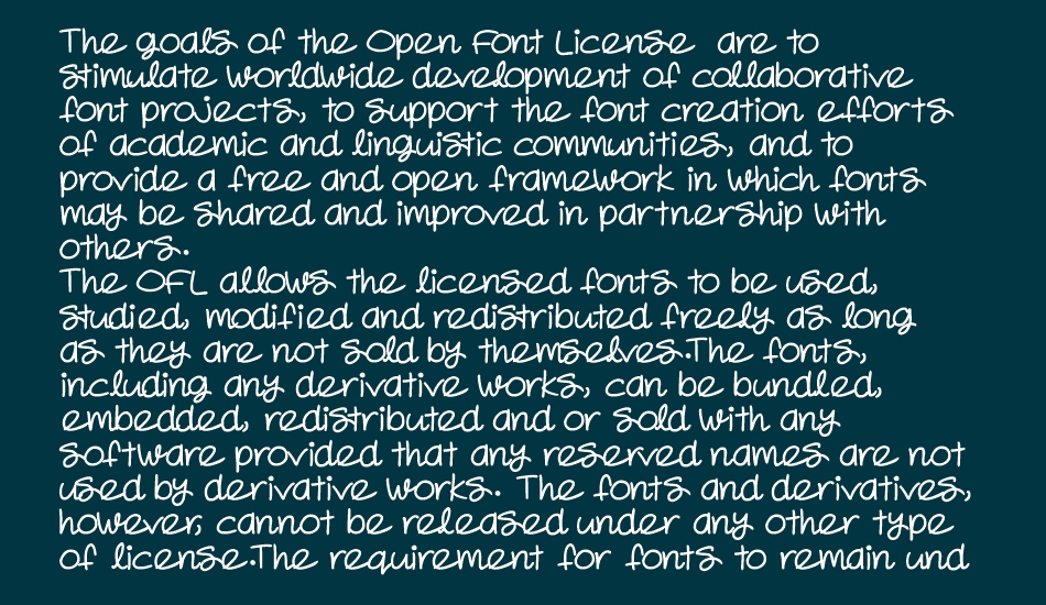 super-sweet font 1