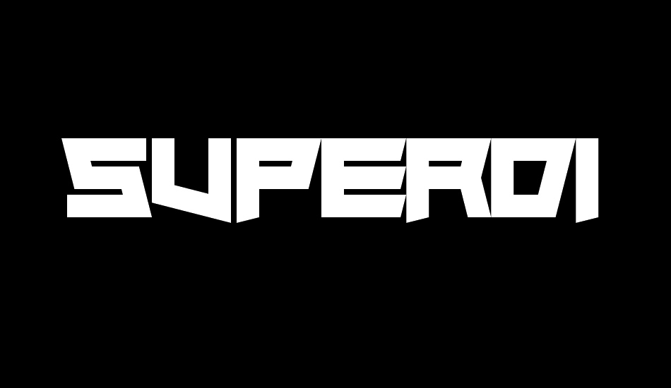 superdie font big