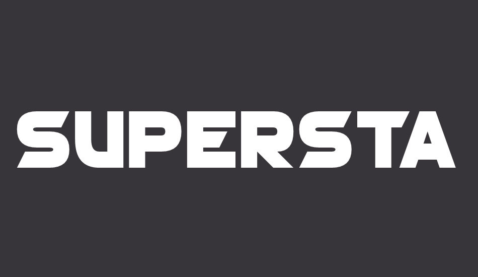 superstar-x font big