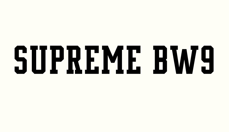 supreme-bw90 font big