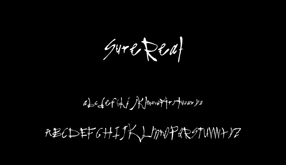 surereal font