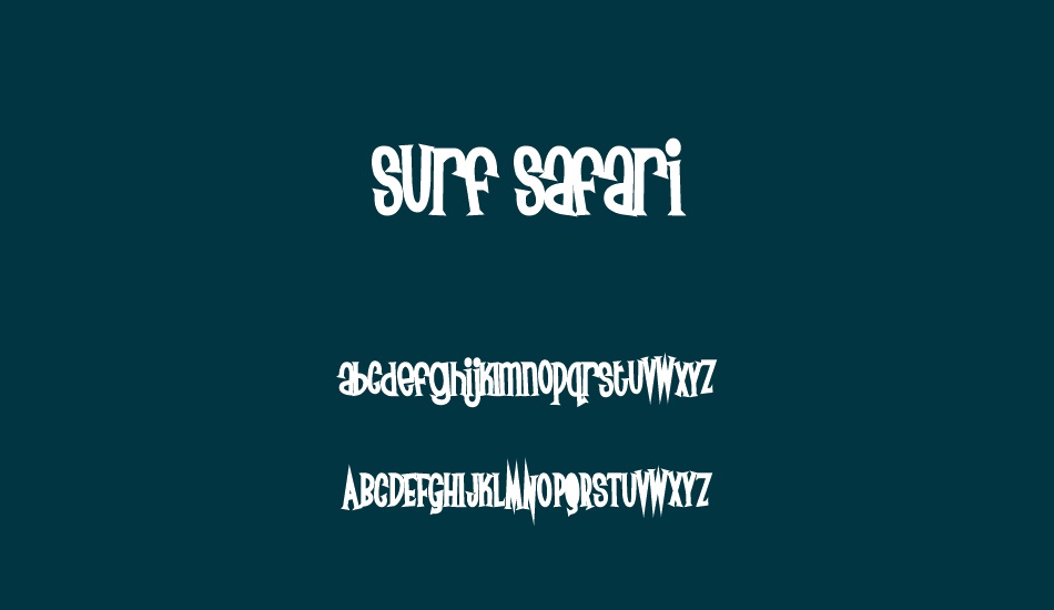 surf-safari font