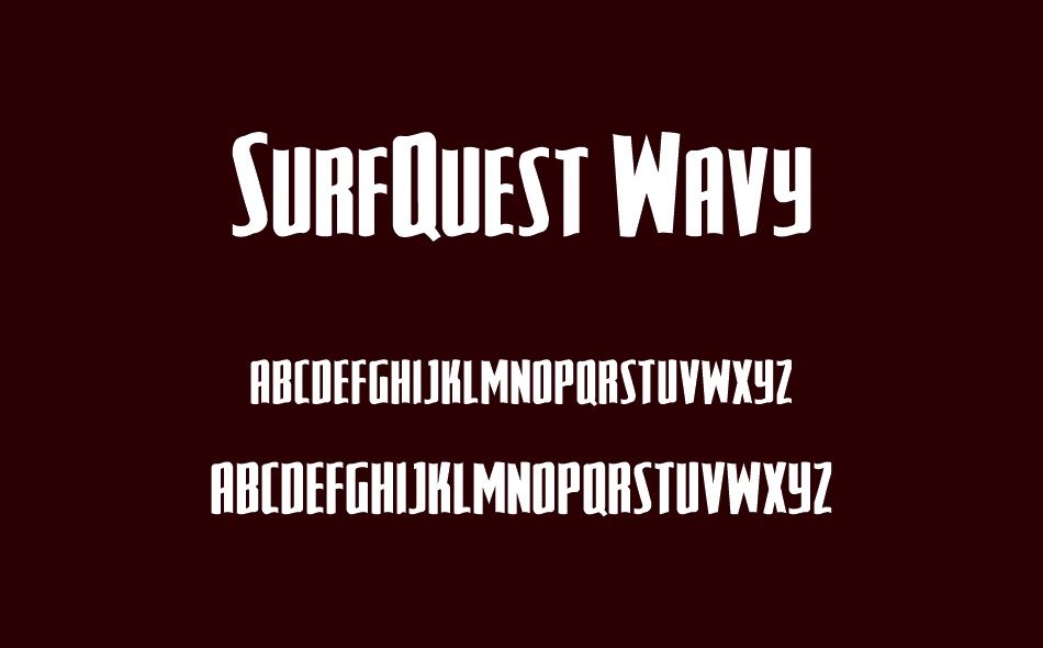 SurfQuest font