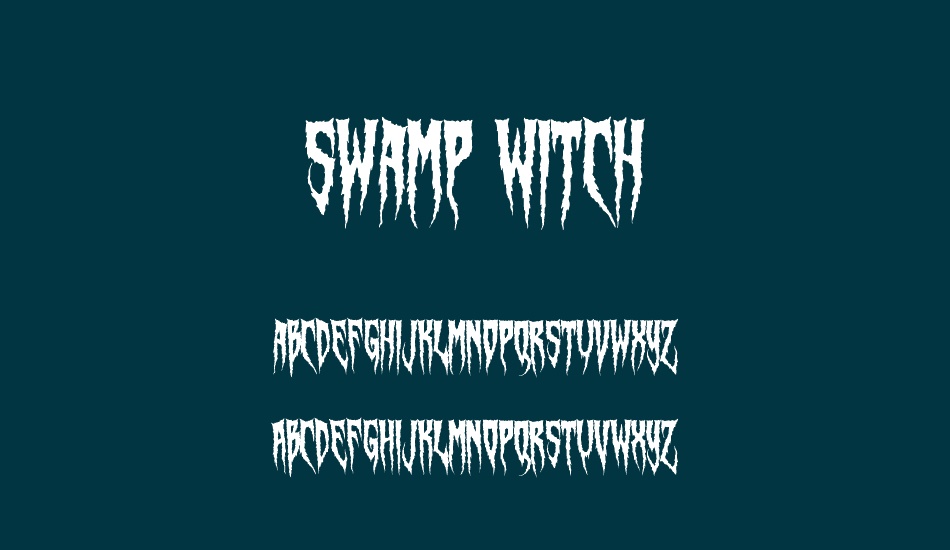 swamp-witch font