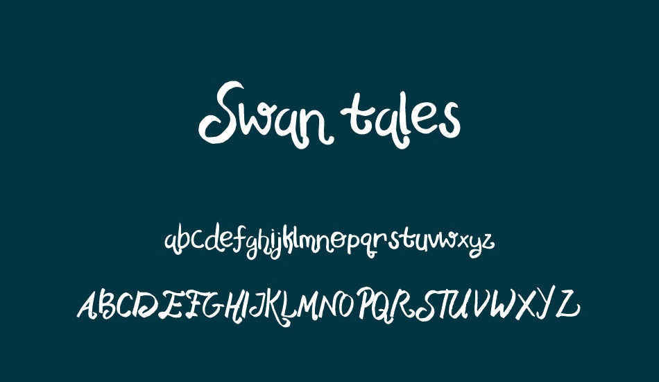 swan-tales font