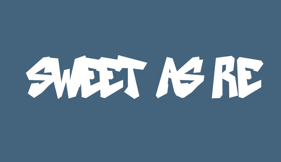 sweet-as-revenge font big