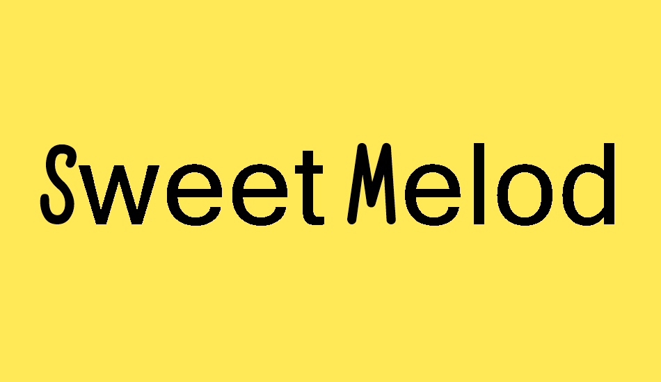 Sweet Melody Free Font