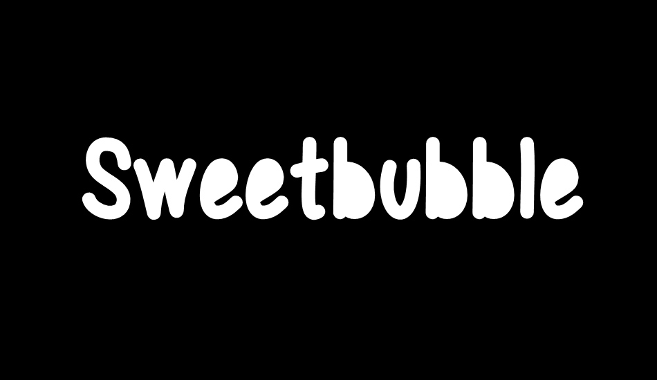 sweetbubble font big
