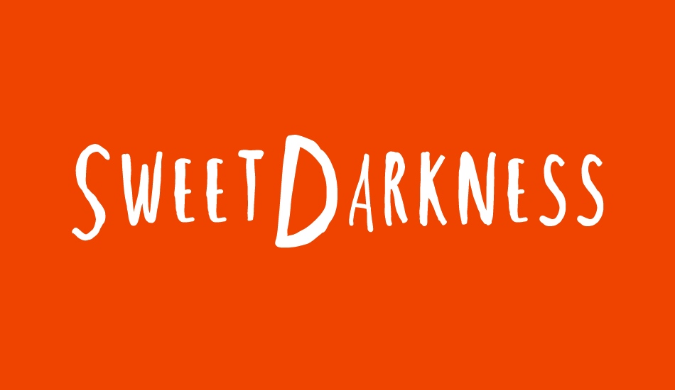 sweetdarkness font big