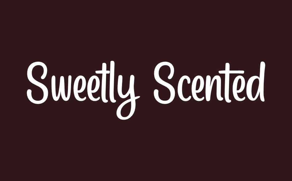 Sweetly Scented font big