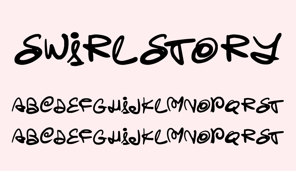 swirlstory font