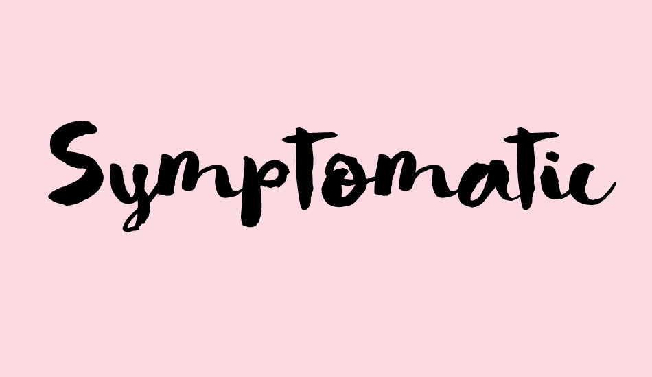 symptomatic-demo font big