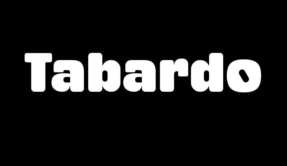 tabardo font big