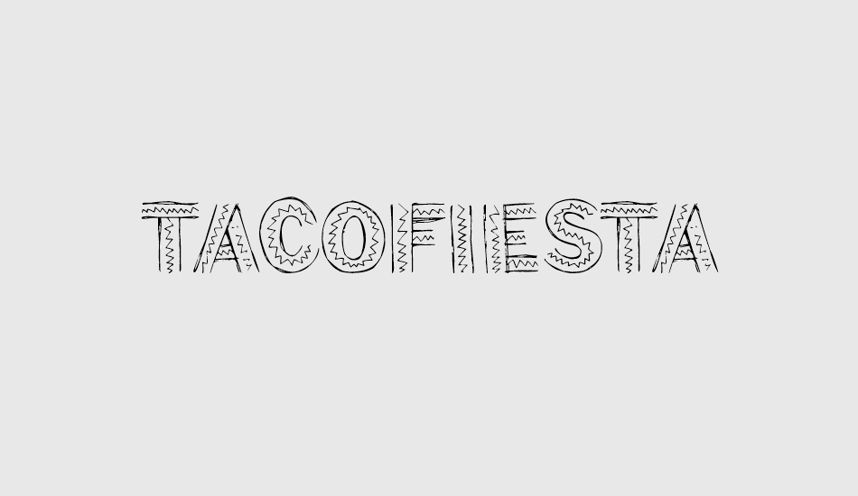 tacofiesta font big