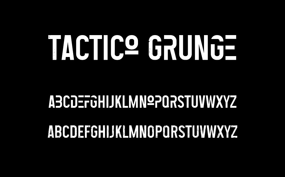 Tactico font