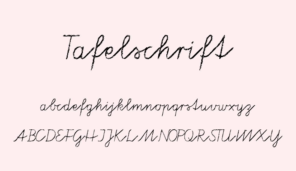 tafelschrift font