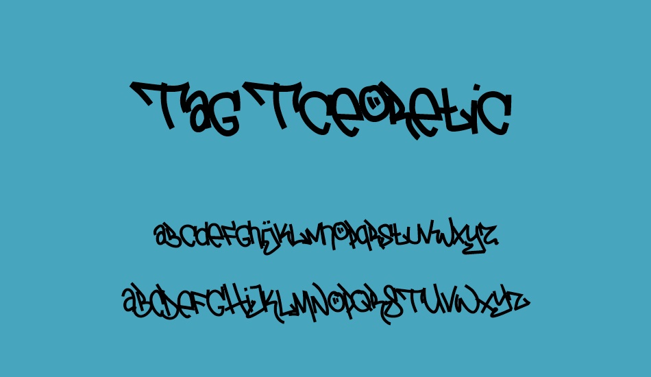 tag-tceoretic font