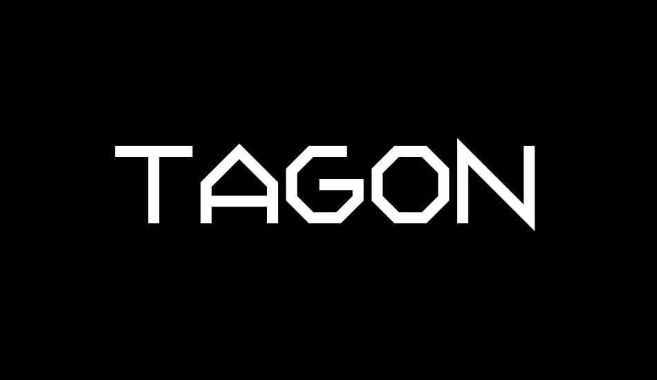 tagon font big