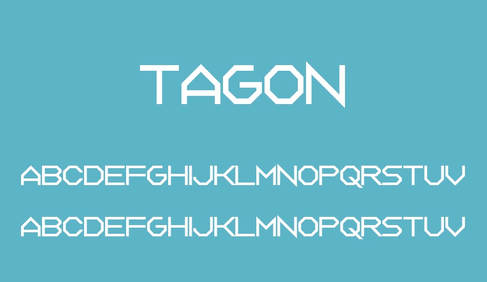 tagon font