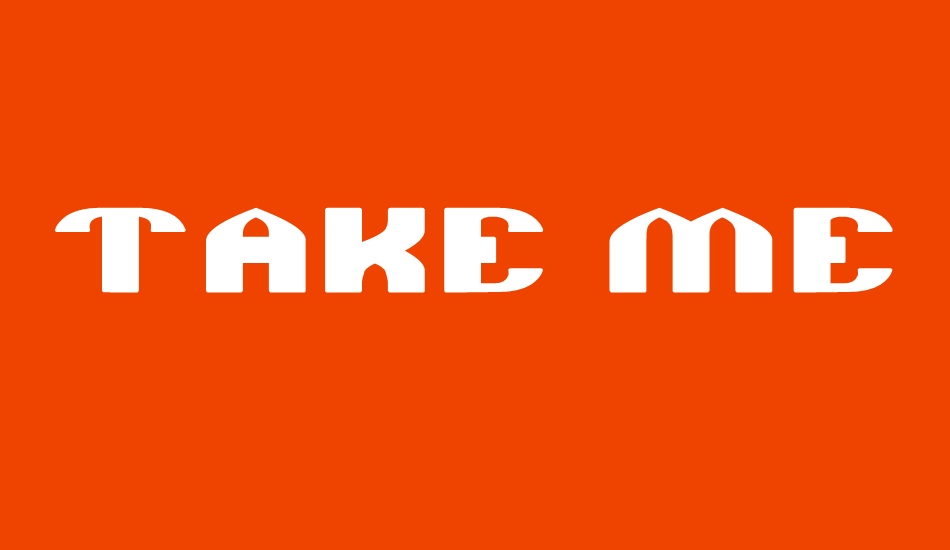 take-me-home font big