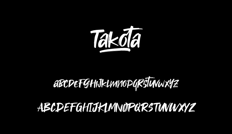 takota font