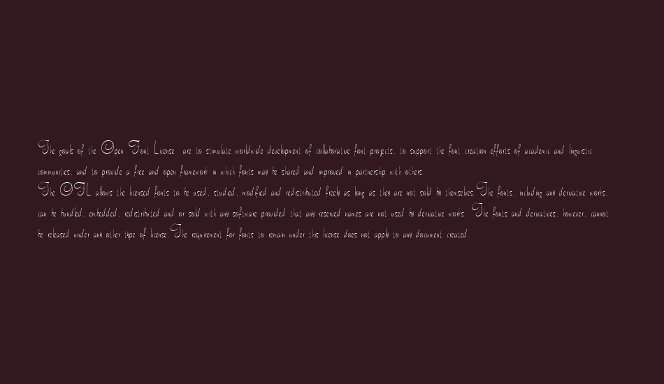 tamarind font 1
