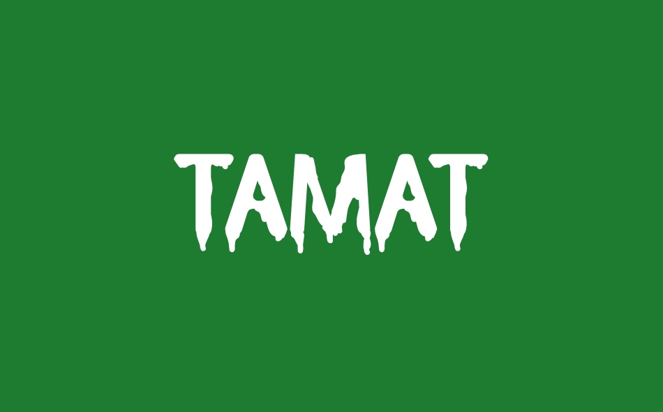 Tamat font big