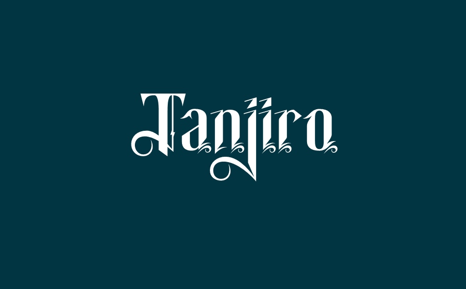 Tanjiro font big