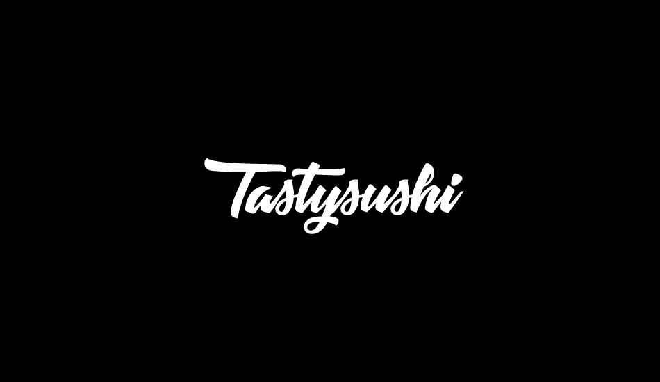 tastysushi font big