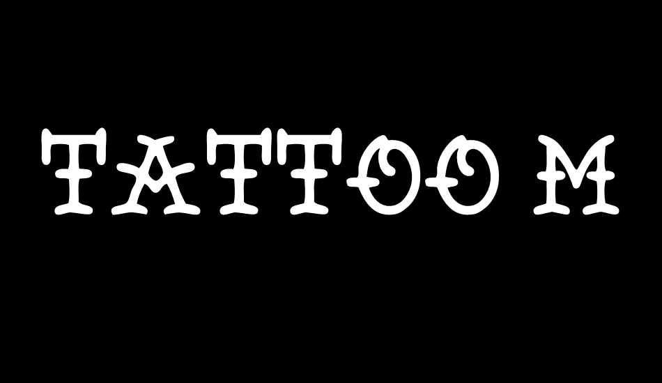 tattoo-museum font big