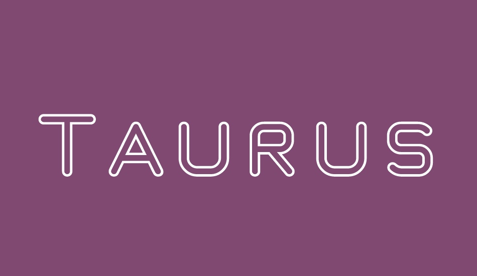 taurus-mono-outline font big