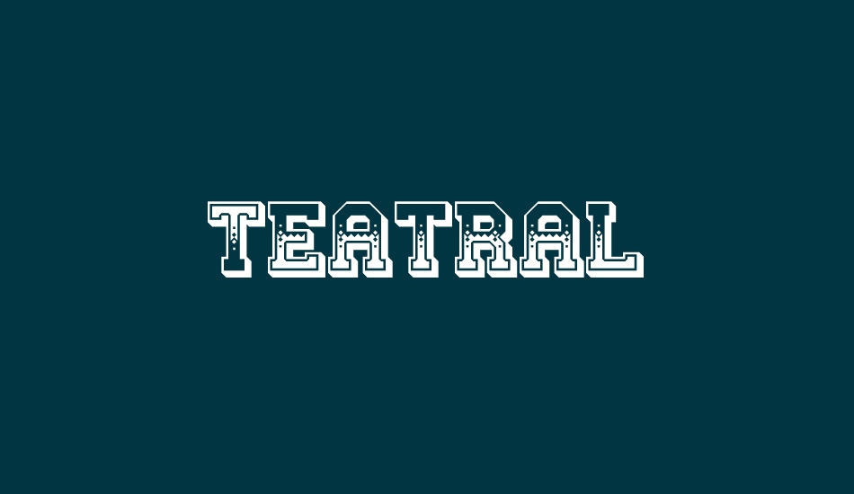 teatral font big