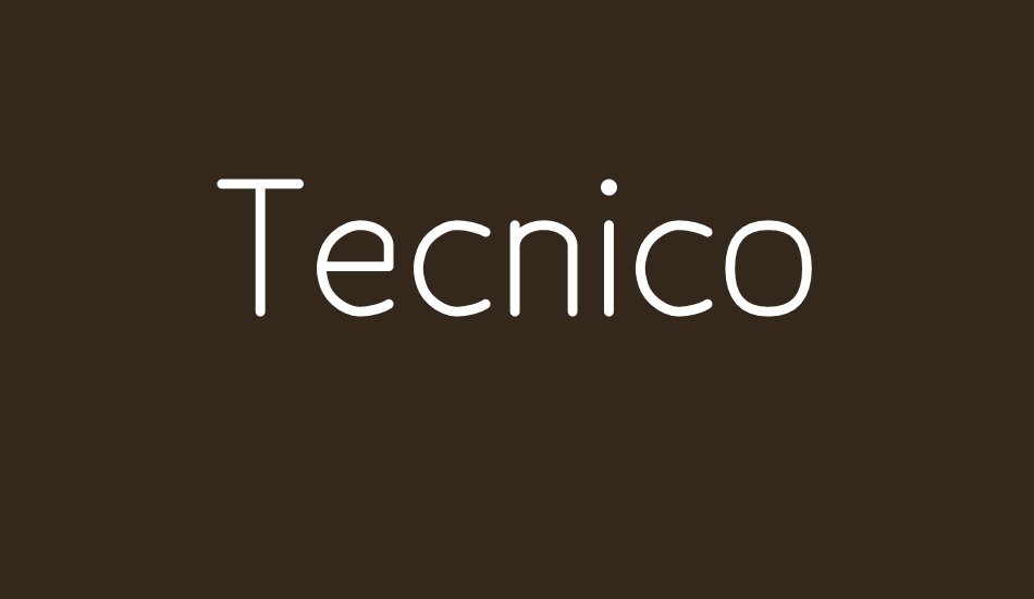 tecnico font big