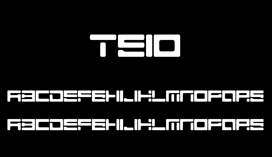 teio font