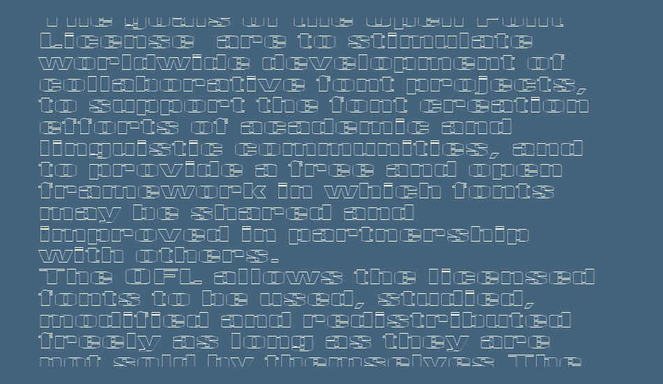 telford-hollow font 1