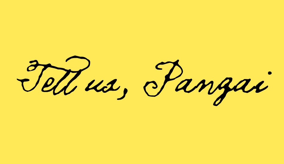 tell-us-pangaia font big
