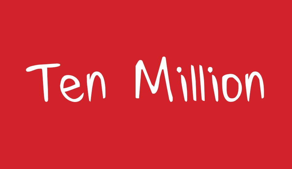 ten-million-fireflies font big