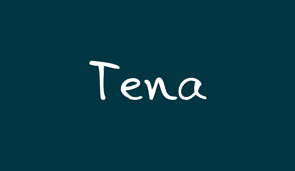 tena font big