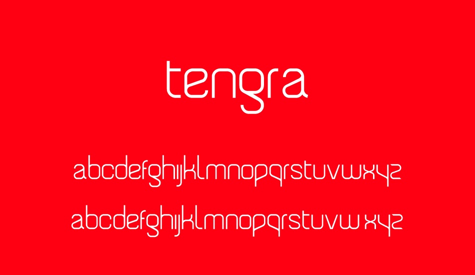 tengra font