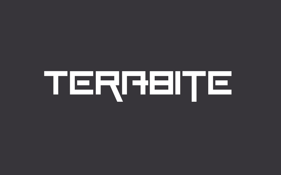 Terabite font big